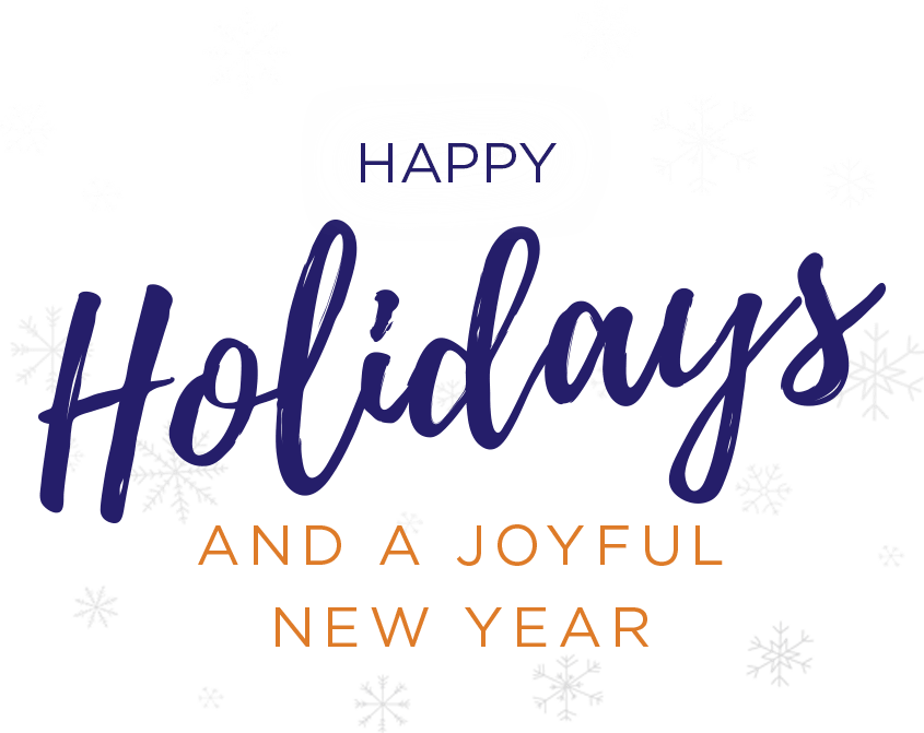 Happy Holidays and a Joyful New Year
